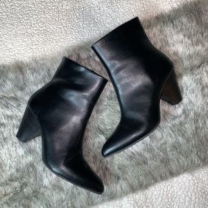 APT. 9 |  Black Pointed Ankle Booties